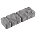 Pave beton ANTIQUE gris nuance - larg. 12cm x ep. 6cm