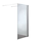 Ecran de douche CLEAR120 verre transparent ep. 6 mm haut. 1,90m x larg. 0,70m