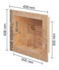 KERDI-BOARD-N NISCHE 305x305mm - modele B