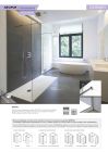Paroi de douche fixe avec profile chrome NEOPUR - larg. 0,4m x haut. 2m x ep. 8mm