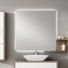 MIROIR RETROECLAIRE A LED ANTIBUEE + INTERRUP. 600X800 SERIE CELEST