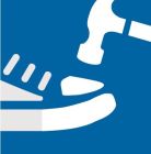 Chaussure de securite haute DANUBE S3 SRC cuir brun fonce / noir - Taille 50