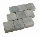 Pave beton TRADITION Gris granit - long. 16cm x larg. 16cm x ep. 6cm