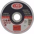 DISQUE TRONC.INOX SILVER 125x2