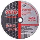 DISQUE TRONC.INOX SILVER 230X2