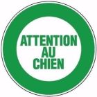 DISQUE.SIG.ATTENTION CHIEN B2