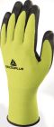 Gants PA enduit nitrile/PU Jaune fluo-noir T9