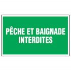 PLAQUE 33X20 PECH.BAIN INT.GA40