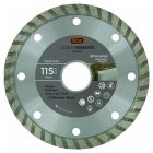 Disque diamante beton granit bricolage SCID - Diametre 115 mm