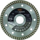 Disque diamante beton granit crenele SCID - Diametre 115 mm
