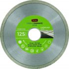 Disque diamante carreleur bricolage SCID - Diametre 125 mm
