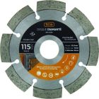 Disque diamante polyvalent professionnel SCID - Diametre 115 mm
