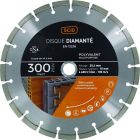 Disque diamante polyvalent professionnel SCID - Diametre 300 mm