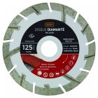 Disque diamante materiaux durs et abrasifs SCID - Diametre 125 mm