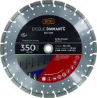 Disque diamante ventille beton metal SCID - Diametre 350 mm