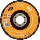 Disque zirconium infinity bombe diametre 115 mm SCID - Grain 80 - Vendu par 1