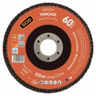 Disque zirconium infinity bombe diametre 125 mm SCID - Grain 60 - Vendu par 1