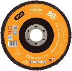 Disque zirconium infinity bombe diametre 125 mm SCID - Grain 80 - Vendu par 1