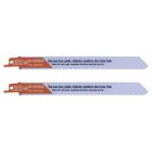 Lame de scie sabre classique bois et metaux SCID - Epaisseur 0,9 mm - Longueur 200 mm - Vendu par 2