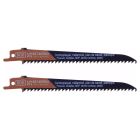 Lame de scie sabre classique bois et plastique SCID - Epaisseur 1,2 mm - Longueur 150 mm - Vendu par 2