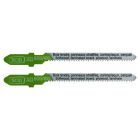 Lame de scie sauteuse bois accroche en T SCID - Epaisseur 1,25 mm - Longueur 75 mm - Vendu par 2