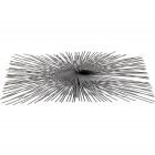 HERISSON ACIER RECT. 200X400MM