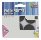 PATIN FEUTRE ADH. MAR 35MM