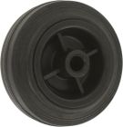 ROUE A BANDAGE CAOUTCH. 125MM