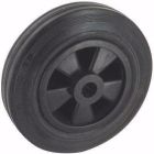 ROUE MANUTAL NOIRE D.200