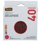 DISQUE COR D125MM AL12 G40 X5