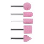 Meules sur tige, set de 5 pieces