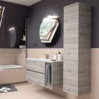 Colonne ALLIANCE 1600 Reversible 2 portes push PIN BAHIA 350 x 1600 x 349 mm