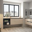 Coqueta ALLIANCE 800 1 espace CHARBON-TX 797 x 270 x 450 mm