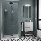 Jeu 2 pieds ALLIANCE pour profondeur 40 CHROME 310 mm