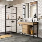 Miroir VINCI 500 NOIR MAT 500 x 1000 mm