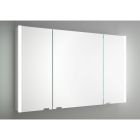 Armoire ALLIANCE 900 3 portes miroir double avec interrupteur et prise et lumier