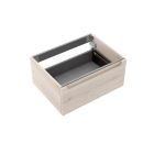 COQUETTES MONTERREY 600 1 tiroir metallique CHENE NATUREL 598 x 270 x 450 mm