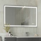 Miroir CHICAGO II 800 horizontale/verticale lumiere led(30 W) IP44 800 x 600 mm