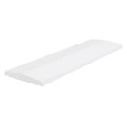 Chaperon De Mur Pierre Lisse 2 Pentes 99 X 30 Blanc Tradition