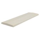 Chaperon De Mur Pierre Lisse 2 Pentes 99 X 30 Creme