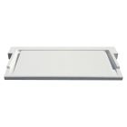 Seuil 40 Universel Pose Simpl. 191 X 40 En 2 Elements Blanc Casse
