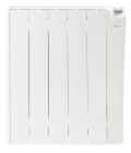 Radiateur electrique a inertie PRESTIGE PLUS Blanc 1000W - long. 51cm x ep. 9,5cm