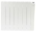 Radiateur electrique a inertie PRESTIGE PLUS Blanc 1500W - long. 67cm x ep. 9,5cm