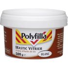 Fixation des vitres aux fenetres Mastic Vitrier - Blanc 500 g