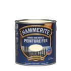 Peinture fer DIRECT SUR ROUILLE martele blanc brume - pot de 0,25L
