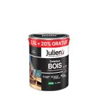 Peinture BOIS MICROPOREUX Noir 2,5 L + 20% gratuit