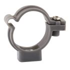 Collier de fixation charniere PVC evacuation Ø32