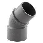 Coude PVC evacuation 45° male/femelle Ø32