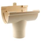 Naissance centrale a coller gouttiere ronde dev.250 sable