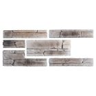 Parement Rocky Mountain - 1 paquet = ± 0,25 m² avec 4 dimensions differentes